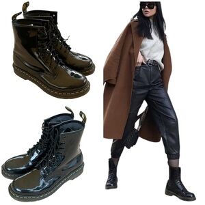 Dr. Martens Black Combat Boots